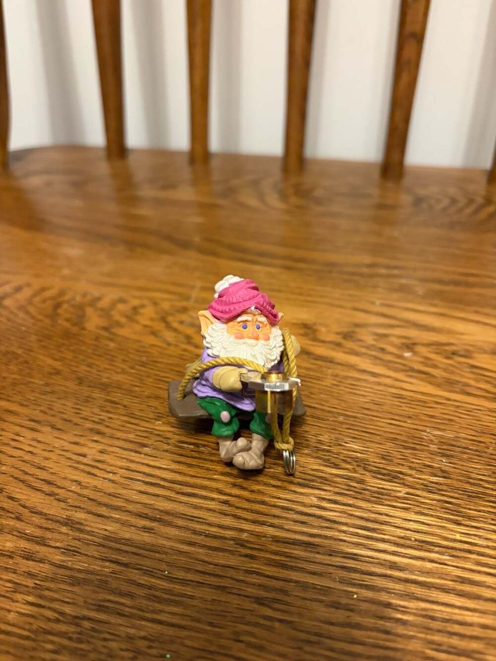 Hallmark North Pole Power and Light Ornament 1987 Elf Gnome Wrench